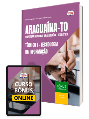 Apostila Prefeitura de Araguaína-TO 2026 - Técnico I - Tecnologia da Informação