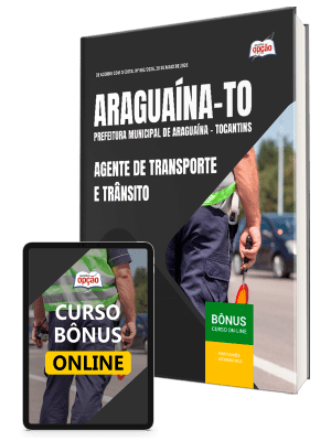 Apostila Prefeitura de Araguaína-TO 2026 - Agente de Transporte e Trânsito