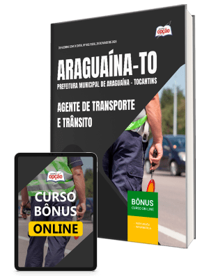 Apostila Prefeitura de Araguaína-TO 2026 - Agente de Transporte e Trânsito