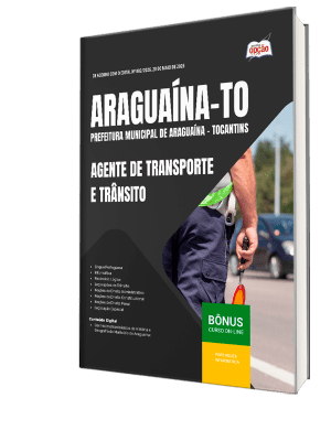 Apostila Prefeitura de Araguaína-TO 2026 - Agente de Transporte e Trânsito
