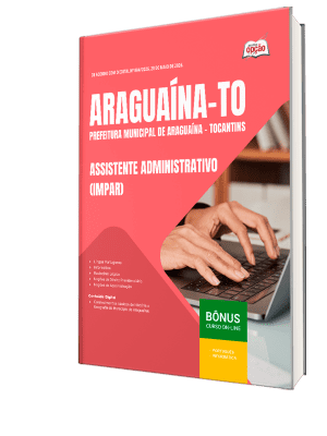 Apostila Prefeitura de Araguaína-TO 2026 - Assistente Administrativo (IMPAR)