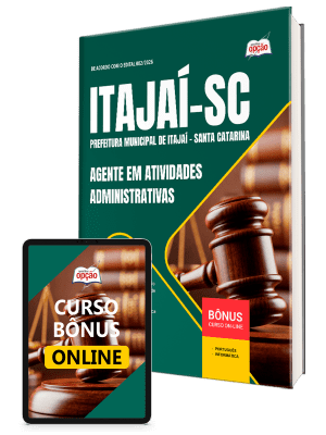 Apostila Prefeitura de Itajaí-SC 2026 - Agente em Atividades Administrativas