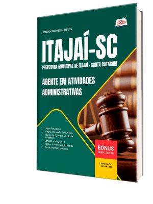 Apostila Prefeitura de Itajaí-SC 2026 - Agente em Atividades Administrativas