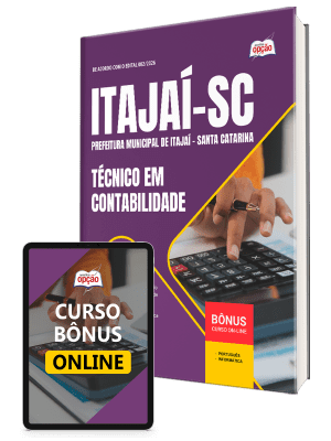 Apostila Prefeitura de Itajaí-SC 2026 - Técnico em Contabilidade