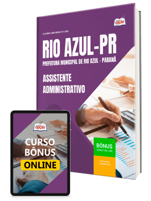 Apostila Prefeitura de Rio Azul-PR 2026 - Assistente Administrativo