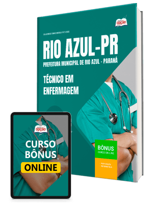 Apostila Prefeitura de Rio Azul-PR 2026 - Técnico em Enfermagem
