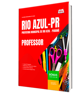 Apostila Prefeitura de Rio Azul-PR 2026 - Professor