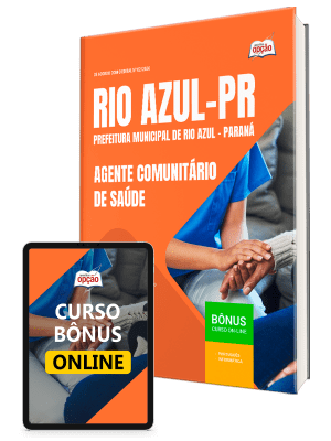 Apostila Prefeitura de Rio Azul-PR 2026 - Agente Comunitário de Saúde