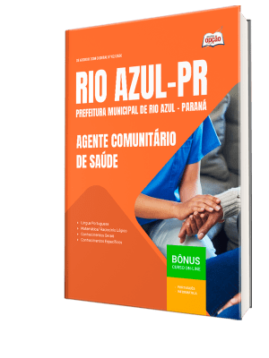 Apostila Prefeitura de Rio Azul-PR 2026 - Agente Comunitário de Saúde