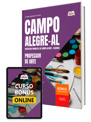 Apostila Prefeitura de Campo Alegre-AL 2026 - Professor de Arte