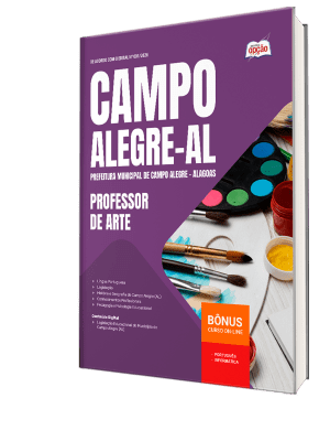 Apostila Prefeitura de Campo Alegre-AL 2026 - Professor de Arte
