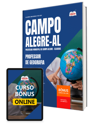 Apostila Prefeitura de Campo Alegre-AL 2026 - Professor de Geografia