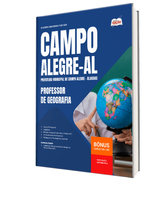 Apostila Prefeitura de Campo Alegre-AL 2026 - Professor de Geografia