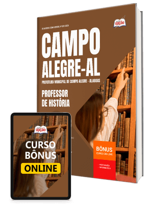 Apostila Prefeitura de Campo Alegre-AL 2026 - Professor de História