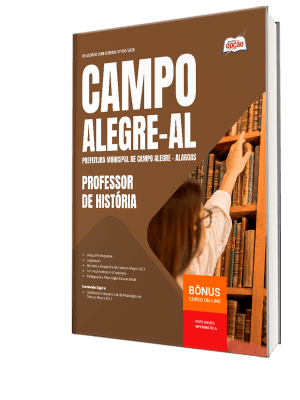 Apostila Prefeitura de Campo Alegre-AL 2026 - Professor de História