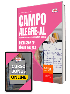 Apostila Prefeitura de Campo Alegre-AL 2026 - Professor de Língua Inglesa