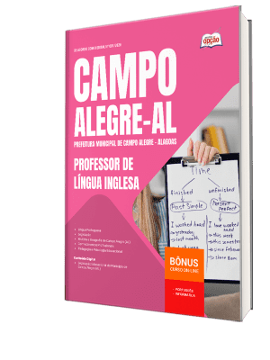 Apostila Prefeitura de Campo Alegre-AL 2026 - Professor de Língua Inglesa