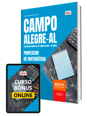 Apostila Prefeitura de Campo Alegre-AL 2026 - Professor de Matemática