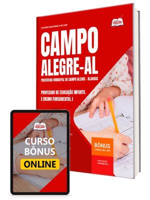 Apostila Prefeitura de Campo Alegre-AL 2026 - Professor de Educação Infantil e Ensino Fundamental I