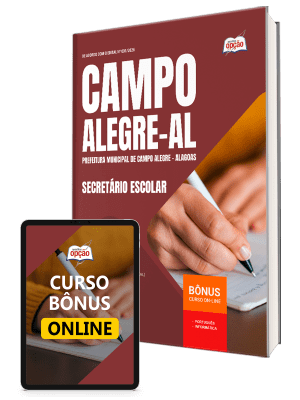 Apostila Prefeitura de Campo Alegre-AL 2026 - Secretário Escolar