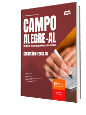 Apostila Prefeitura de Campo Alegre-AL 2026 - Secretário Escolar