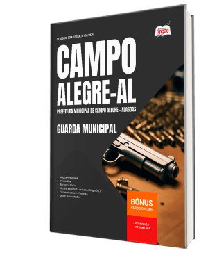 Apostila Prefeitura de Campo Alegre-AL 2026 - Guarda Municipal