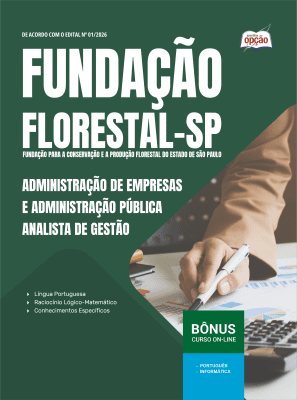 Apostila Fundação Florestal 2026 - Analista de Gestão - Administração de Empresas e Administração Pública