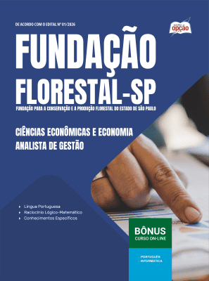 Apostila Fundação Florestal 2026 em PDF - Analista de Gestão - Ciências Econômicas e Economia
