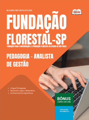 Apostila Fundação Florestal 2026 em PDF - Analista de Gestão - Pedagogia