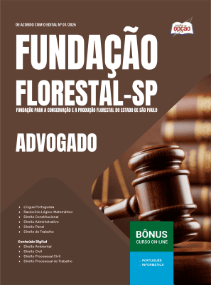 Apostila Fundação Florestal 2026 em PDF - Advogado