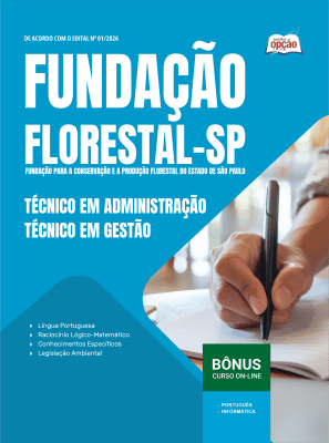 Apostila Fundação Florestal 2026 - Técnico em Gestão - Técnico em Administração