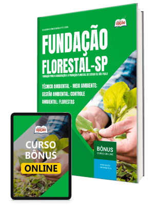 Apostila Fundação Florestal 2026 - Técnico Ambiental - Meio Ambiente, Gestão Ambiental, Controle Ambiental, Florestas