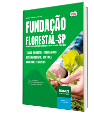 Apostila Fundação Florestal 2026 - Técnico Ambiental - Meio Ambiente, Gestão Ambiental, Controle Ambiental, Florestas