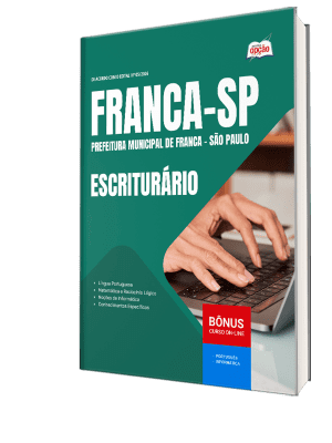 Apostila Prefeitura de Franca-SP 2026 - Escriturário