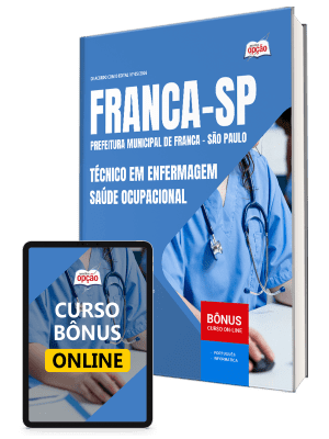 Apostila Prefeitura de Franca-SP 2026 - Técnico em Enfermagem - Saúde Ocupacional