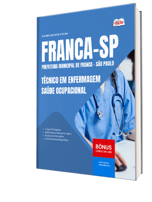Apostila Prefeitura de Franca-SP 2026 - Técnico em Enfermagem - Saúde Ocupacional