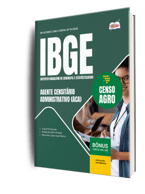 Apostila IBGE CENSO 2027 - Agente Censitário Administrativo (ACA)