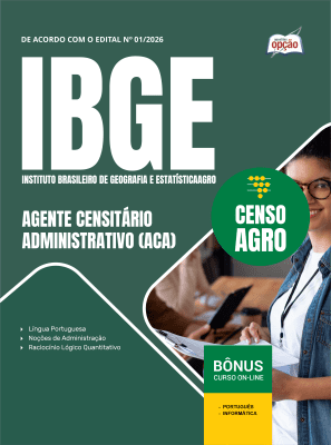 Apostila IBGE CENSO 2027 - Agente Censitário Administrativo (ACA)