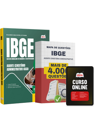 Apostila IBGE CENSO 2027 em PDF - Agente Censitário Administrativo (ACA)