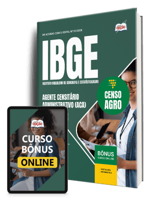 Apostila IBGE CENSO 2027 em PDF - Agente Censitário Administrativo (ACA)