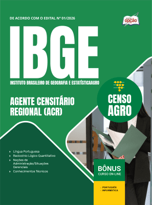 Apostila IBGE CENSO 2027 - Agente Censitário Regional (ACR)