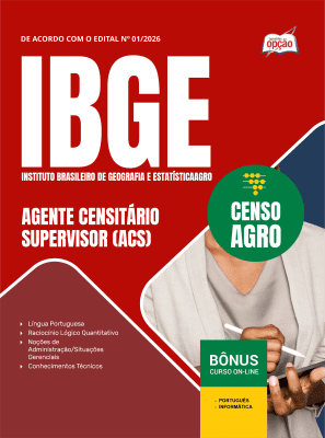 Apostila IBGE CENSO 2027 - Agente Censitário Supervisor (ACS)