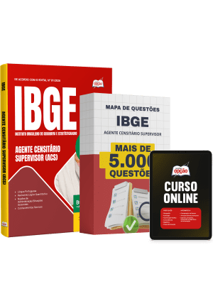 Apostila IBGE CENSO 2027 em PDF - Agente Censitário Supervisor (ACS)