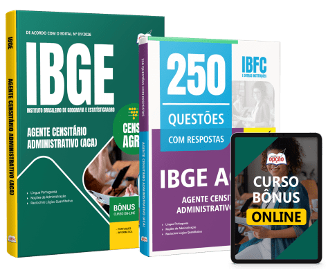 Combo IBGE CENSO 2027 - Agente Censitário Administrativo (ACA)