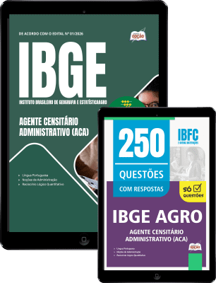 Combo IBGE CENSO 2027 - Agente Censitário Administrativo (ACA)