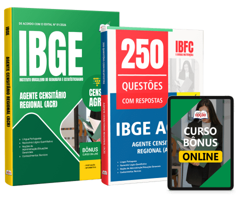 Combo IBGE CENSO 2027 - Agente Censitário Regional (ACR)