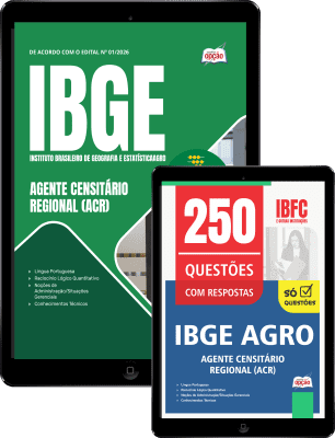 Combo IBGE CENSO 2027 - Agente Censitário Regional (ACR)