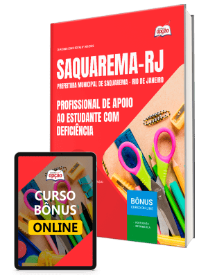 Apostila Prefeitura de Saquarema-RJ 2026 - Profissional de Apoio ao Estudante com Deficiência