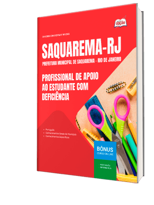 Apostila Prefeitura de Saquarema-RJ 2026 - Profissional de Apoio ao Estudante com Deficiência