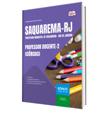 Apostila Prefeitura de Saquarema-RJ 2026 - Professor Docente-2 Ciências
